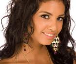 Miss France 2009, Chloé Mortaud, termine dans les quinze finalistes lors de l'élection de Miss Univers à Nassau, au Bahamas, le 23 août 2009 !