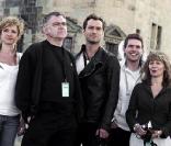 Jude Law et toute l'équipe de la pièce Hamlet ont pris la pose au Danemark