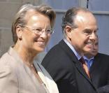 Frédéric Mitterrand et Michèle Alliot-Marie 