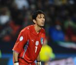 Gianluigi Buffon l'exceptionnel gardien de but de la Juventus de Turin.  