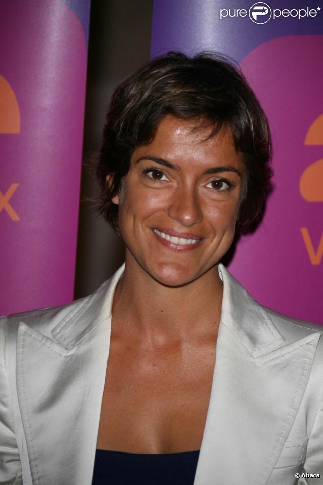 Emilie Aubry à la rentrée de la chaîne Arte. 25/08/09
