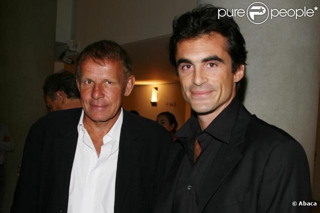 PPDA et Raphaël Enthoven à la rentrée de la chaîne Arte. 25/08/09