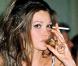 Le top model Carla Bruni... quelques années avant qu'elle ne devienne chanteuse à succès et Première Dame de France !