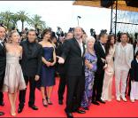  L'équipe du film  Bienvenue chez les Ch'tis  : Patrick Bosso, Anne Marivin, Zinedine Soualem, Zoé Félix, Kad Merad, Line Renaud, Dany et Yael Boon et Stéphane Freiss. 
 &nbsp; 