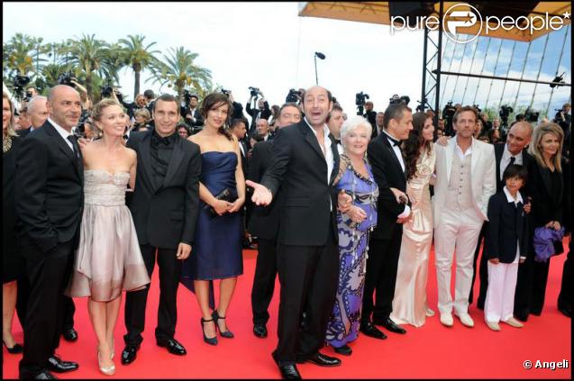  L'équipe du film  Bienvenue chez les Ch'tis  : Patrick Bosso, Anne Marivin, Zinedine Soualem, Zoé Félix, Kad Merad, Line Renaud, Dany et Yael Boon et Stéphane Freiss. 
 &nbsp; 