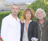 Clémentine Célarié, Lambert Wilson, Pierre Richard et Sara Forestier au Festival d'Angoulême, le 28/08/09