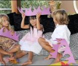Jade fête ses 5 ans à St Barth avec ses copains, le 13 août 2009