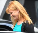 Sarah Ferguson sort de l'émission Loose Women. 1/09/09