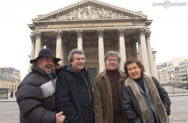 Eric, Framboisier, Bernard Minet et René Morizur