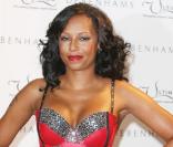 Mel B assure la promotion de la marque de lingerie Ultimo à Londres le 2 septembre 2009