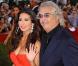 Elisabetta Gregoraci et Flavio Briatore, sur le tapis rouge du Lido, à l'occasion de la 66e Mostra de Venise, le 2 septembre 2009 !