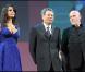 Maria Grazia Cucinotta, Ang Lee et Michael Muller dans l'enceinte du Lido, à l'occasion de la cérémonie d'ouverture de la 66e Mostra de Venise, le 2 septembre 2009 !