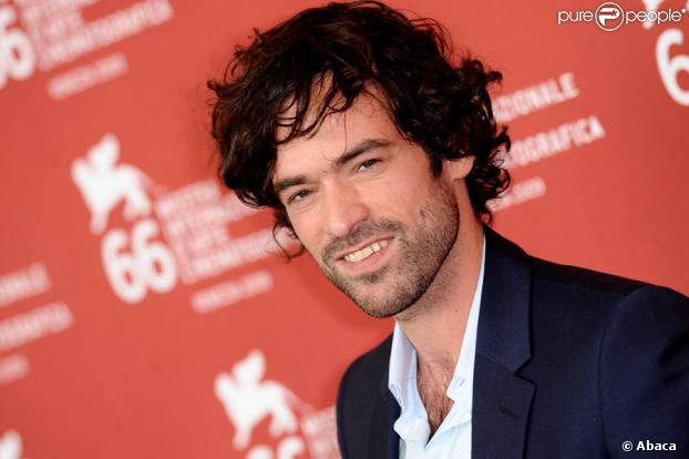 Romain Duris lors du photocall du film Persécution lors du festival de Venise le 5 septembre 2009