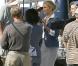 Cameron Diaz sur le tournage du Frelon Vert , de Michel Gondry, à Century City, en Californie, le 5 septembre 2009 !