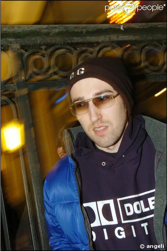 Une des rares photos de Thomas Bangalter en 2004 futur papa  