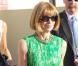 Anna Wintour porte de nouveau la même tenue pour arriver au défilé Armani, le 30 juin 2008 à Paris 