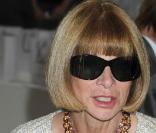 Anna Wintour, la rédactrice en chef du magazine Vogue US, au défilé de Marc Jacobs, le 14 septembre 2009