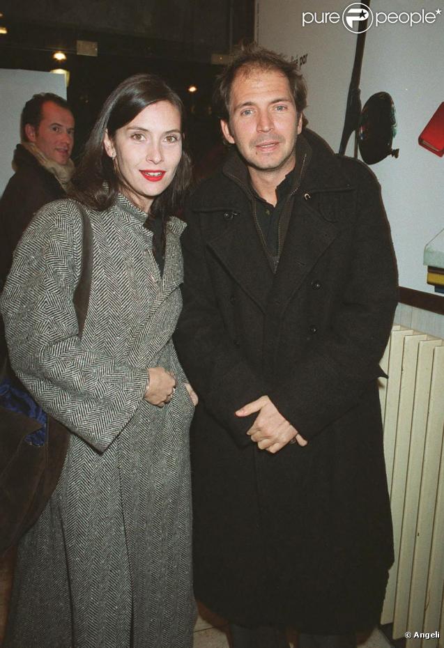 Géraldine Pailhas et son mari lors de la première du film 