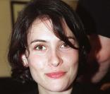 Géraldine Pailhas tout sourire, le 25 février 1997 