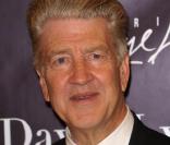 David Lynch, à l'occasion de l'inauguration de son exposition d'art aux Galeries Lafayette, sur le boulevard Haussmann, à Paris, le 8 septembre 2009 !