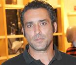 Jean-Pierre Martins, à l'occasion de l'inauguration de son exposition d'art aux Galeries Lafayette, sur le boulevard Haussmann, à Paris, le 8 septembre 2009 !