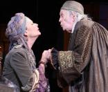 Robert Hirsch et Claire Nadeau lors de la générale de La Servante Amoureuse, le 8 septembre 2009 au Théâtre Hébertot