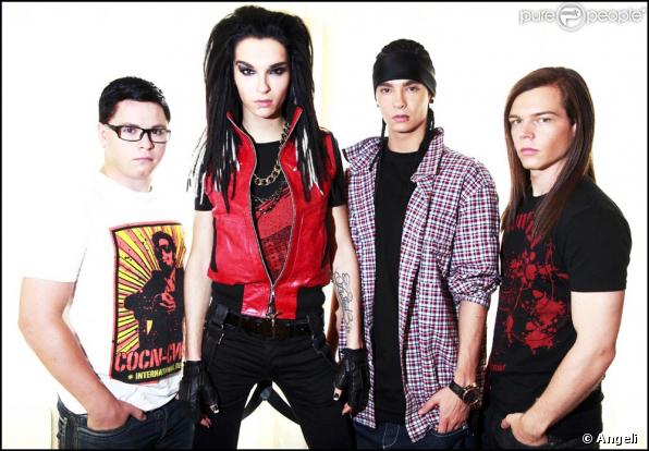 LE GROUPE TOKIO HOTEL, présente son nouvel album Humanoïd à Stocklom