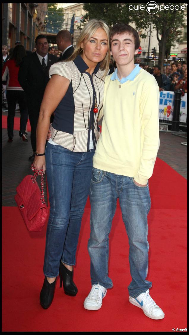 Patsy Kensit avec son fils Lennon, à l'occasion de l'avant-première de  The Firm , au Vue de Leicester Square, à Londres, le 10 septembre 2009 !