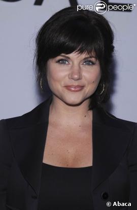 Tiffany Amber Thiessen lors du défilé Luca Luca, le 11 septembre 2009