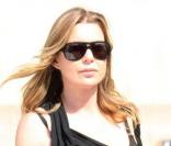 Ellen Pompeo se promène dans les rues de Los Angeles le 12 septembre 2009