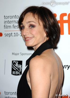 Kristin Scott Thomas lors de la présentation du film Partir au Festival de Toronto le 14 septembre 2009