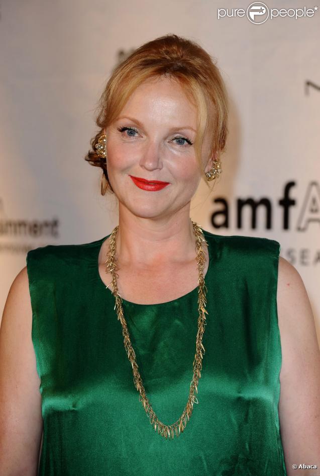 Miranda Richardson lors du gala au profit de l'amfAR le 15 septembre 2009 lors du Festival de Toronto