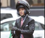 Shia LaBeouf, sur le tournage de  Wall Street 2 , à New York, le 16 septembre 2009 !