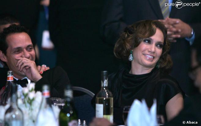 Jennifer Lopez et Marc Anthony en invités d'honneur au gala organisé par la communauté hispanique à Washington 