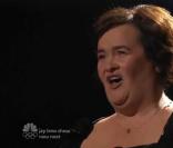 Susan Boyle reprend  Wild Horses  des Rolling Stones lors de son passage sur le plateau d' America's got talent .