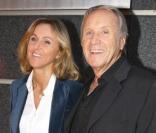 Yves Rénier et son épouse Karin au cocktail de rentrée de TF1. 16/09/09