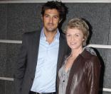 Jean-Pascal et Virginie Caliari au cocktail de rentrée de TF1. 16/09/09