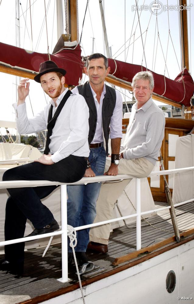 Malik Zidi, Stéphane Giusti et Régis Wargnier au festival de la Rochelle, le 17 septembre 2009