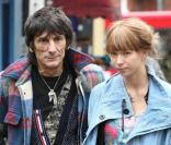 Ronnie Wood et Ekaterina 