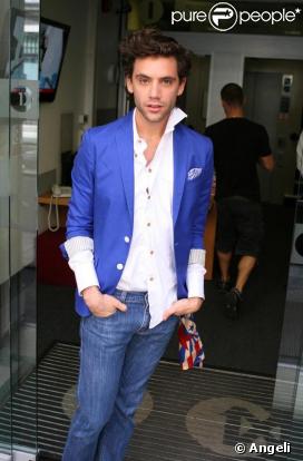 Le chanteur Mika