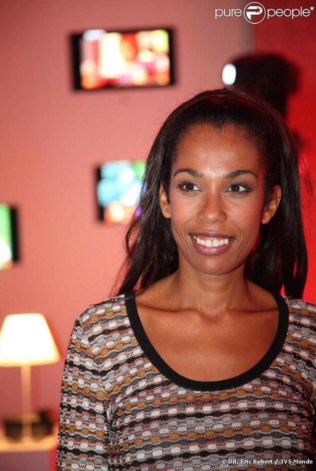 Elisabeth Tchoungui lors de la soirée spéciale 25 ans de TV5 Monde le 17 septembre 2009 à Paris
