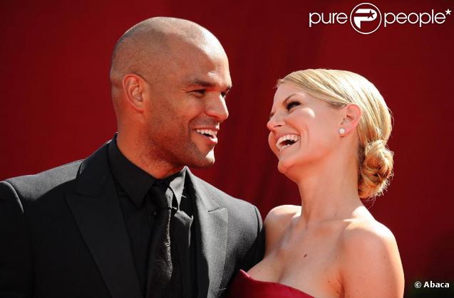 Amaury Nolasco et Jennifer Morrison à la 61 cérémonie des Emmy Awards. 20/09/09