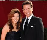Alyson Hannigan et son mari Alexis Denisof à la 61 cérémonie des Emmy Awards. 20/09/09