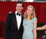 Jon Hamm et Jennifer Westfeldt à la 61 cérémonie des Emmy Awards. 20/09/09