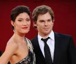Jennifer Carpenter et Michael C Hall à la 61 cérémonie des Emmy Awards. 20/09/09