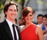 Debra Messing et Daniel Zelman à la 61 cérémonie des Emmy Awards. 20/09/09