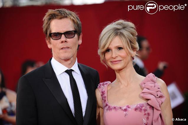 Kevin Bacon et Kyra Sedgwick à la 61 cérémonie des Emmy Awards. 20/09/09