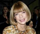 Anna Wintour à la Fashion Week de Londres durant le défilé Christopher Kane, le 21 septembre 2009