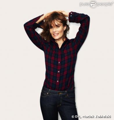 Emmanuelle Seigner pour Uniqlo
