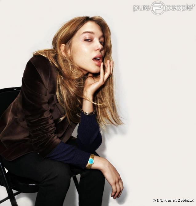 Léa Seydoux pour Uniqlo